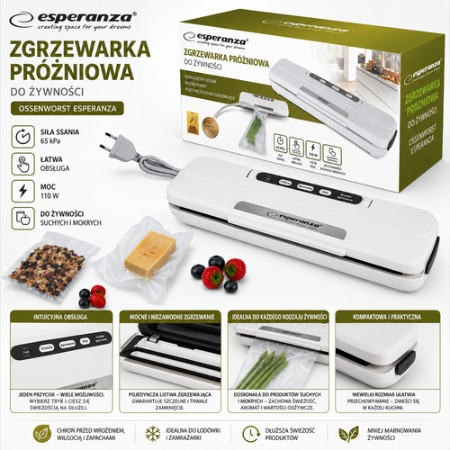 Zgrzewarka próżniowa listwowa