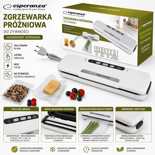 Zgrzewarka próżniowa listwowa