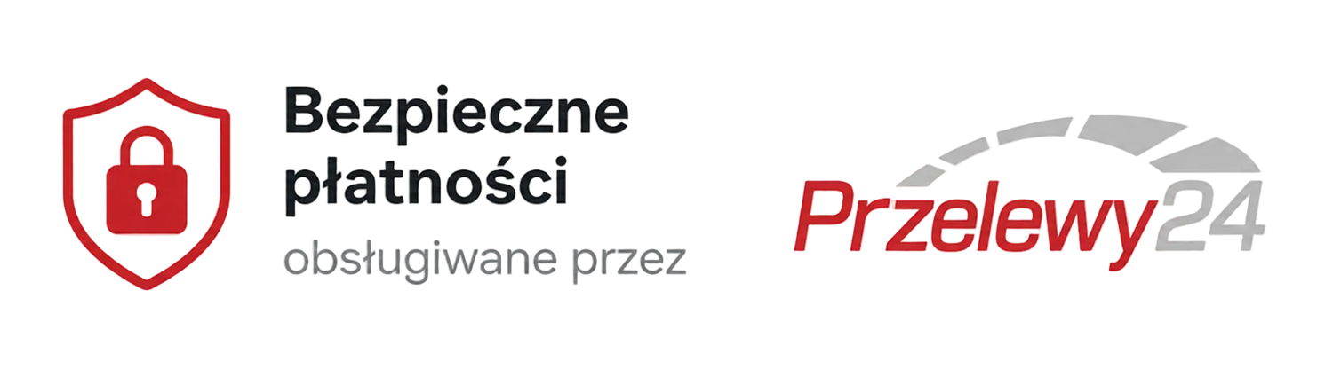 baner przelewy24 bezpieczne platnosci