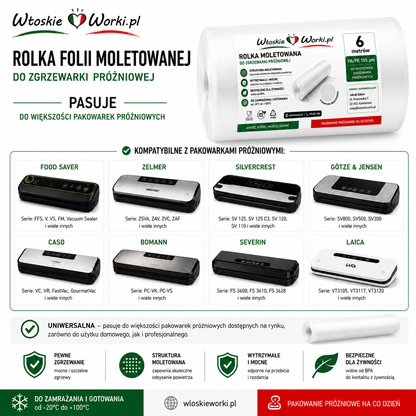 rolka foli moletowanej do silvercrest
